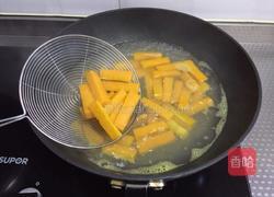 咸蛋黃焗南瓜（非油炸）的做法圖解6