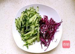 黄瓜拌粉丝的做法图解3