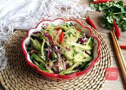 黄瓜拌粉丝的做法图解7