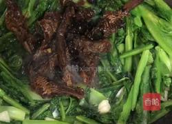 豆豉鲮鱼油麦菜的做法图解6