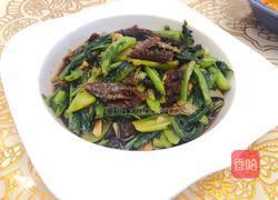 豆豉鲮鱼油麦菜的做法图解10