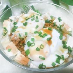 豆腐蒸肉末鸡蛋的做法[图]