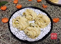 香葱小花卷的做法图解18