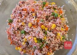 咸蛋糯米的做法图解3