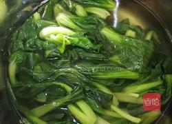 香菇油菜的做法图解3