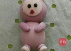 可爱精灵小馒头的做法图解10