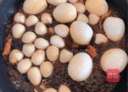 红烧鹌鹑蛋(鸡蛋)的做法图解9