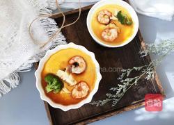 虾仁豆腐蒸水蛋的做法图解9