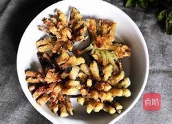 菊花茄子的做法图解9