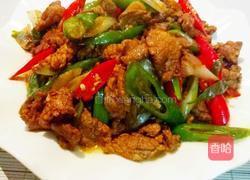 尖椒牛肉的做法图解10