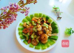 正月十五闹元宵 辣椒炒虾仁的做法图解10