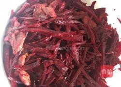 肉片炒紫菜头的做法图解8