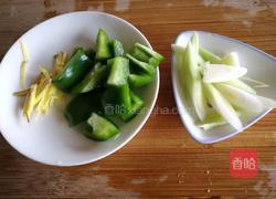 豆干炒蛏肉的做法图解3