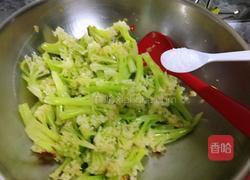 椒香花菜的做法图解6