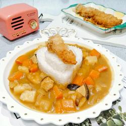 咖喱猪排饭的做法[图]