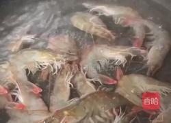 白灼明虾的做法图解2