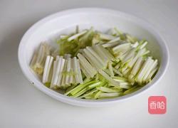 韭黄炒河虾的做法图解4