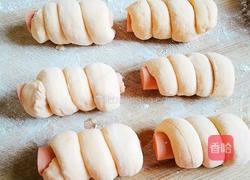 胡萝卜香肠花卷的做法图解12