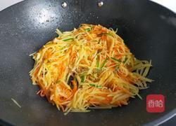 土豆丝炒胡萝卜丝的做法图解9