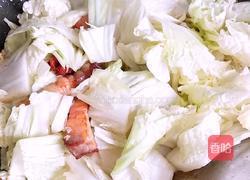 五花肉炒白菜的做法图解4