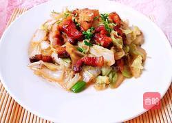 五花肉炒白菜的做法图解8