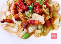 五花肉炒白菜的做法图解9