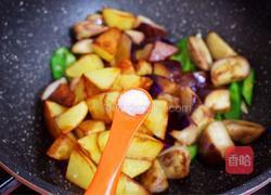 地三鲜（少油版）的做法图解13