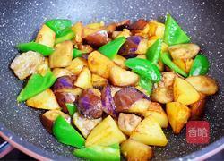地三鲜（少油版）的做法图解15