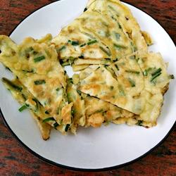 韭菜鸡蛋饼的做法[图]