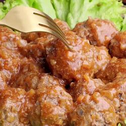 吃不胖的●茄汁肉圆的做法[图]