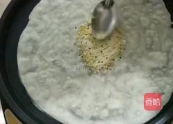 糯米花生黑芝麻饼的做法图解6