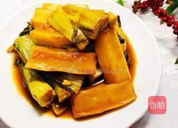 炖芥菜蕻的做法图解1