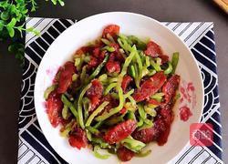 尖椒炒腊肉的做法图解9