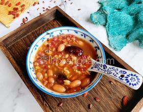 紅豆花生燕麥粥