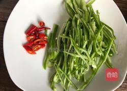 白玉菇辣炒肉丝的做法图解3