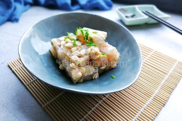 黄豆肉皮冻~胶原蛋白与植物蛋白的强强联合