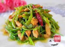 香辣肉丝的做法图解1