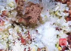 白菜肉渣粉条馅饼的做法图解7