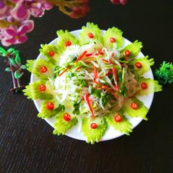 新文美食 白萝卜香辣凉拌菜的做法[图]
