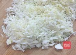 酸辣包菜水晶粉的做法图解2