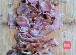 干豆角蒸腊肉的做法图解3