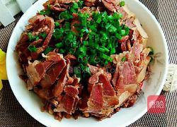 干豆角蒸腊肉的做法图解15