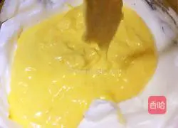 Illustration of how to make eight-inch chiffon cake 14