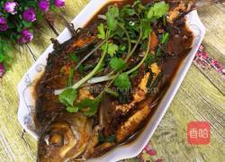 红烧鳊鱼的做法图解7