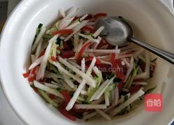拌果蔬三丝的做法图解4
