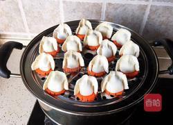 丝瓜肉馅蒸饺的做法图解9