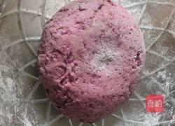 紫薯红豆饼的做法图解10