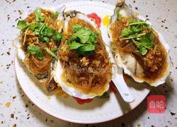 蒜蓉粉丝蒸生蚝的做法图解12