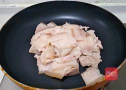 甜椒木耳回锅肉的做法图解5