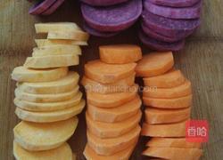 三色芋圆(手工)的做法图解2